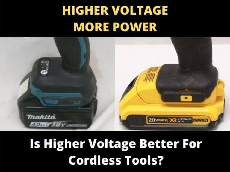 Is Higher Voltage Better for Cordless Tools? ToolsOwner