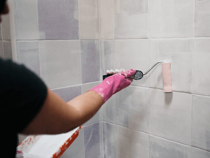 Can You Paint Over Bathroom Tiles? ToolsOwner